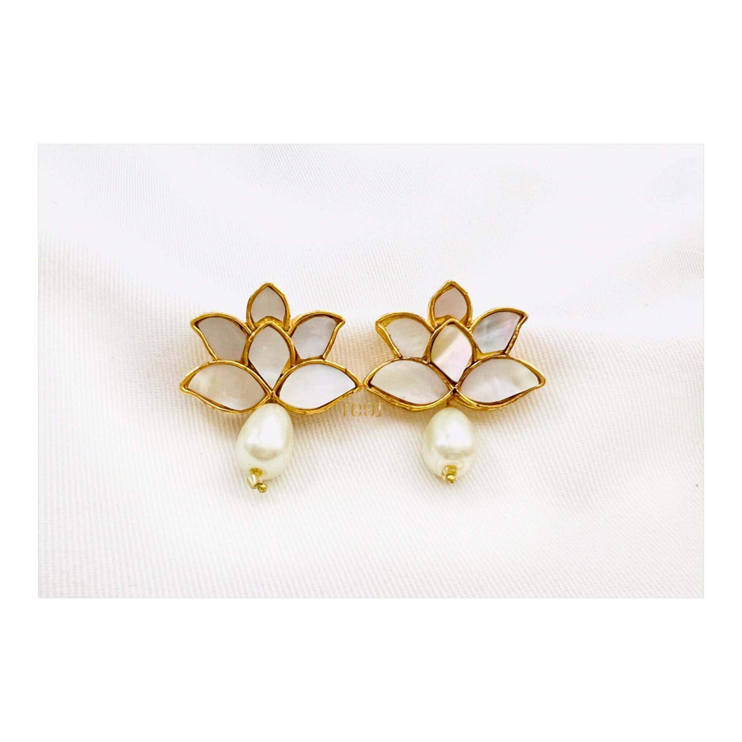 Lotus Earrings