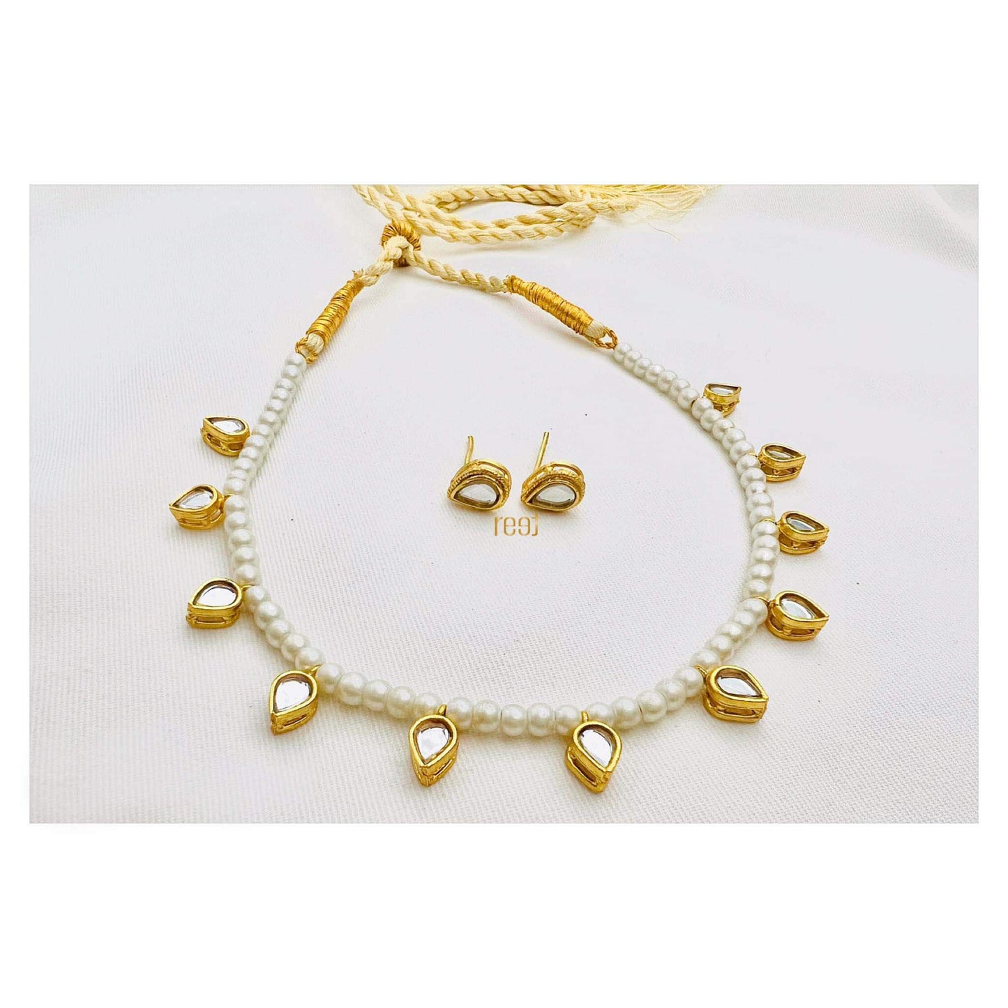 Kundan Droplet Set